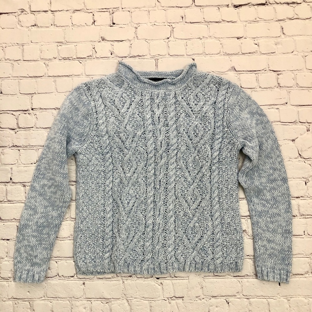 Blue Chunky Sweater